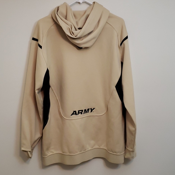 Army West Point Gold Pull Over Hooded Sweatshirt - Picture 2 of 6